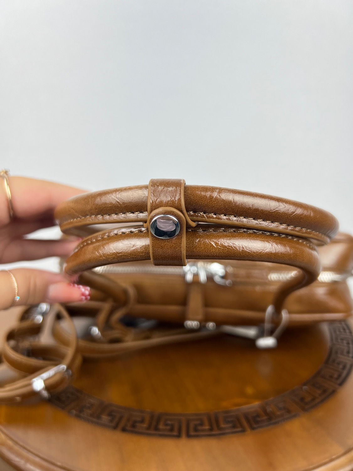 کیف برند LOHASYS (miu miu) رنگ قهوه ای - Image 10