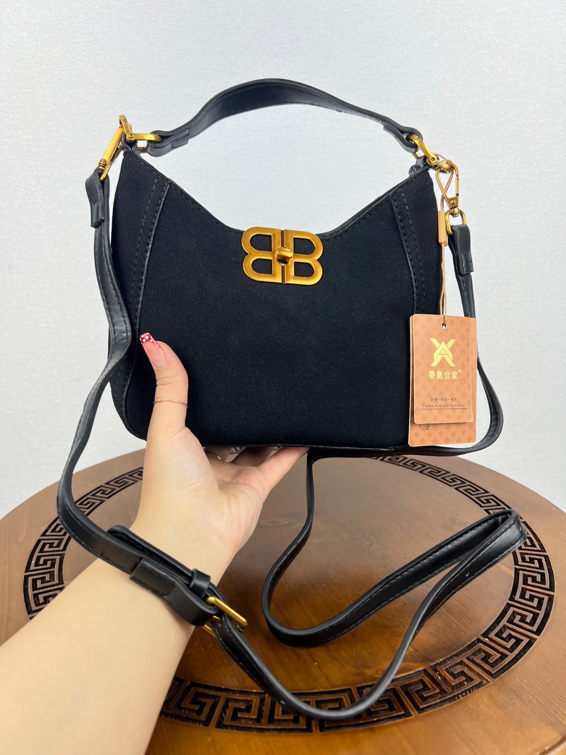 کیف برند B.B رنگ مشکی - Image 2