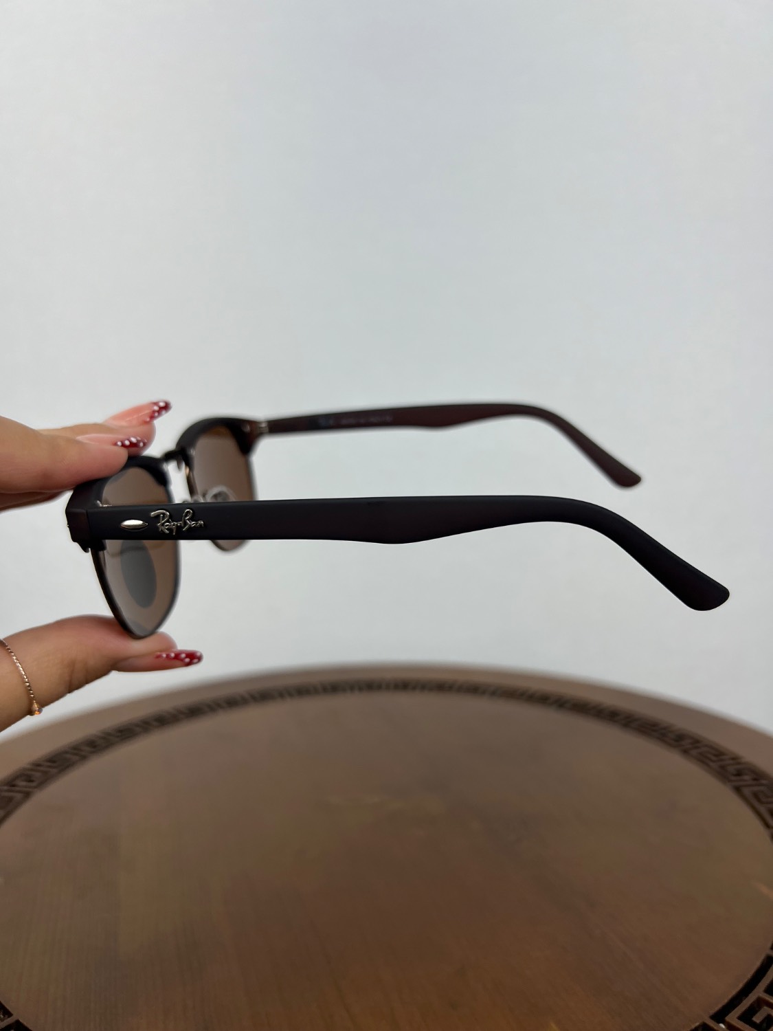 عینک برند Ray.Ban قهوه ای - Image 4