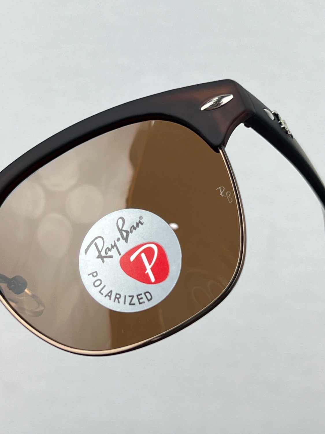 عینک برند Ray.Ban قهوه ای - Image 8