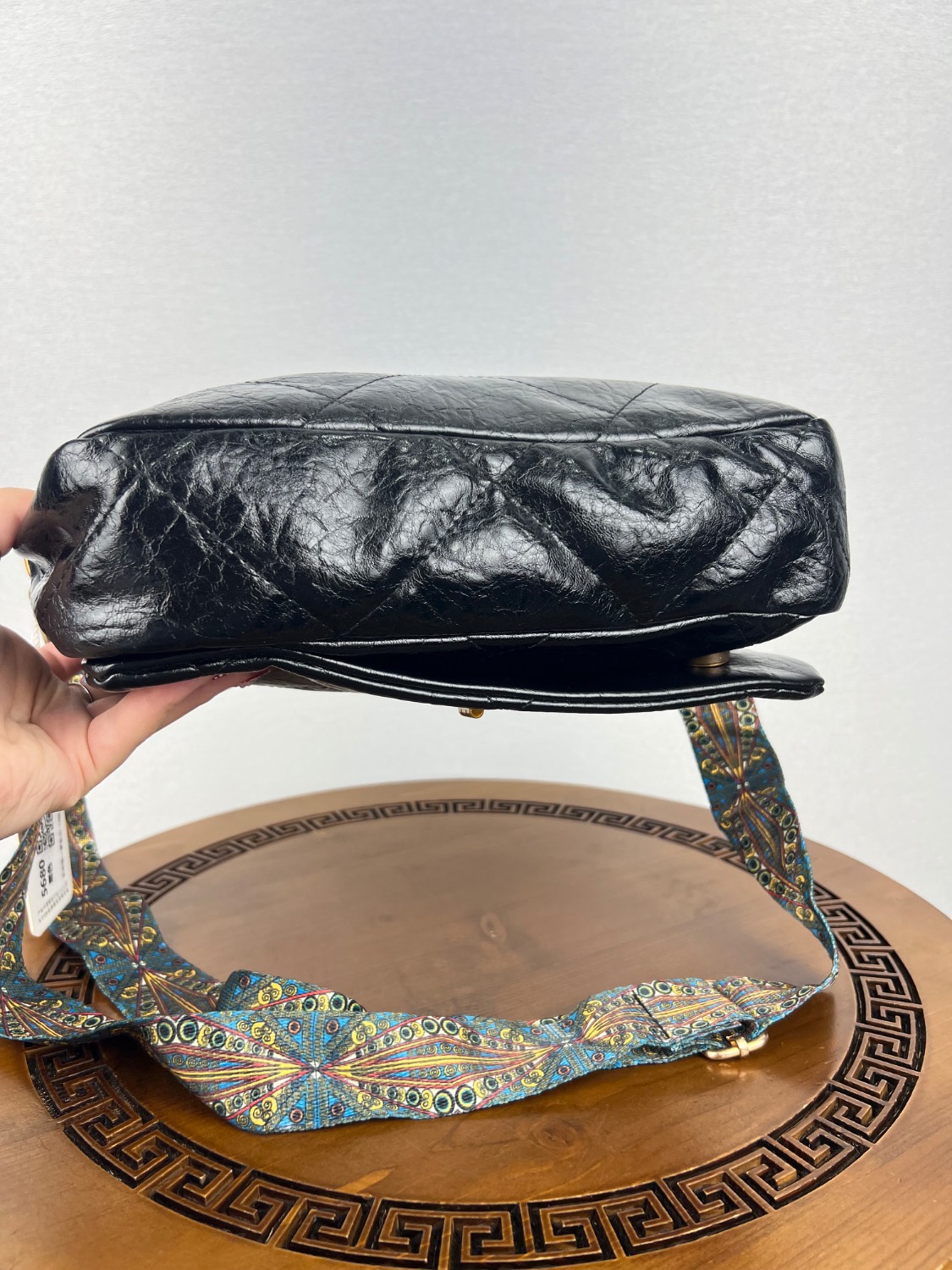 کیف دوشی (KOSK Leather) مشکی - Image 4