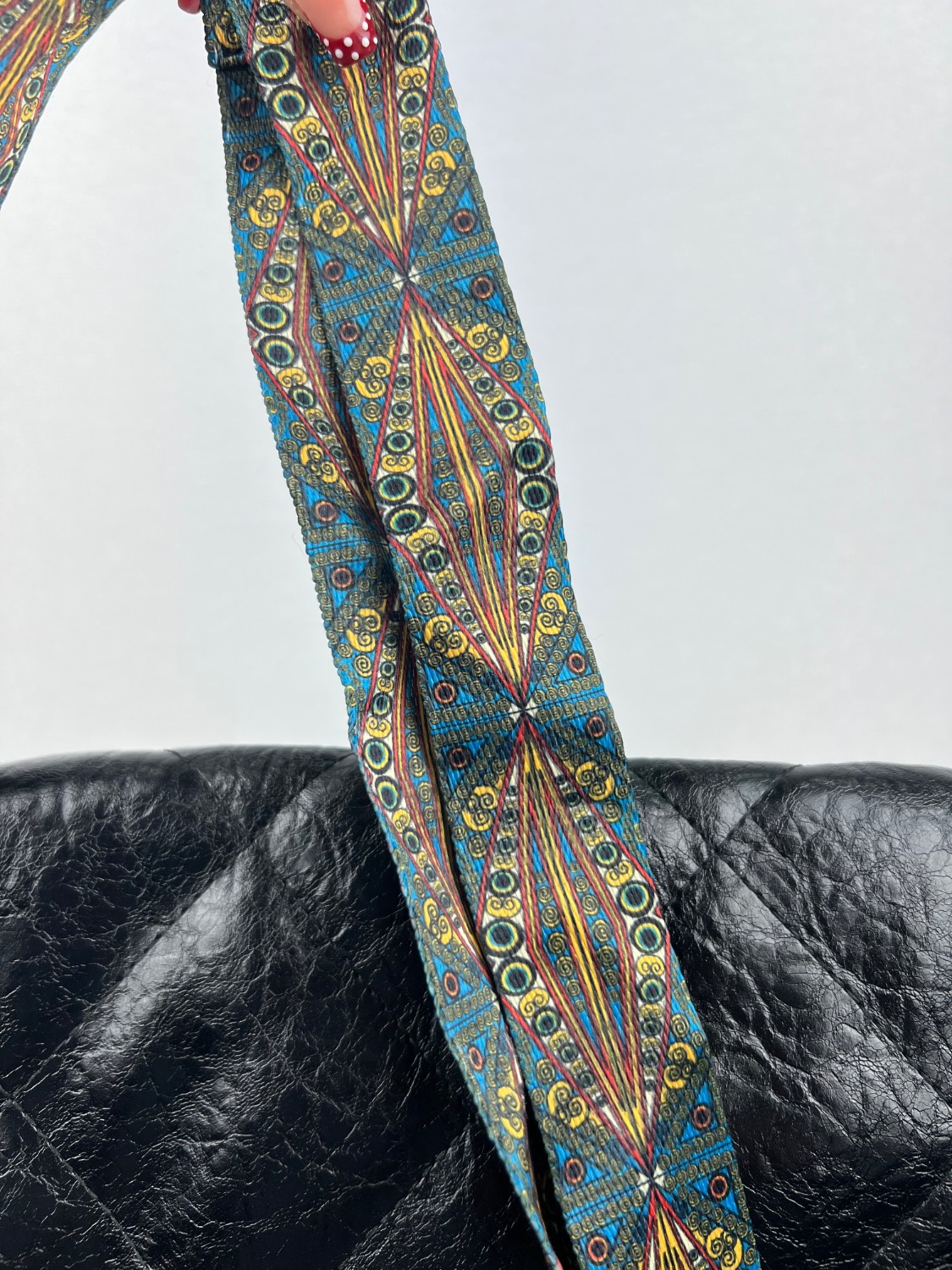کیف دوشی (KOSK Leather) مشکی - Image 8